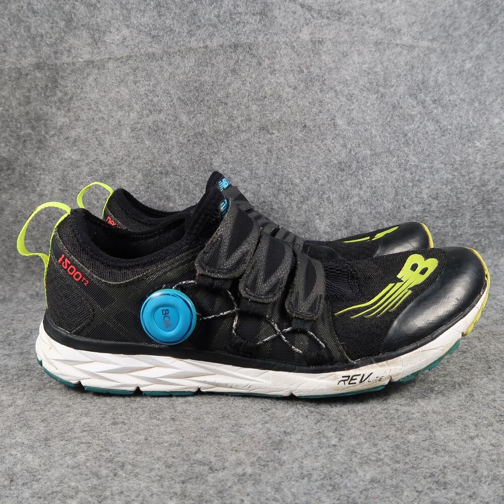New Balance Shoes Mens 8 BOA Racing Sneaker 1500 T2 Running Active Trainer Black